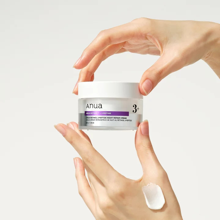 Anua - Retinol 3 Peptide Night Repair Cream 50g