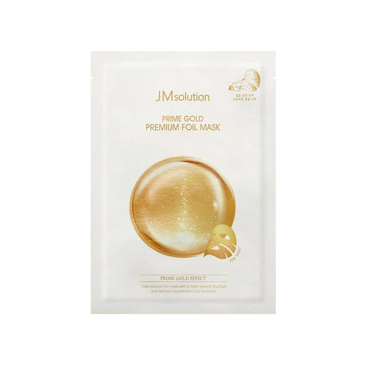 JM PRIME GOLD PREMIUM FOIL MASK 10PCS