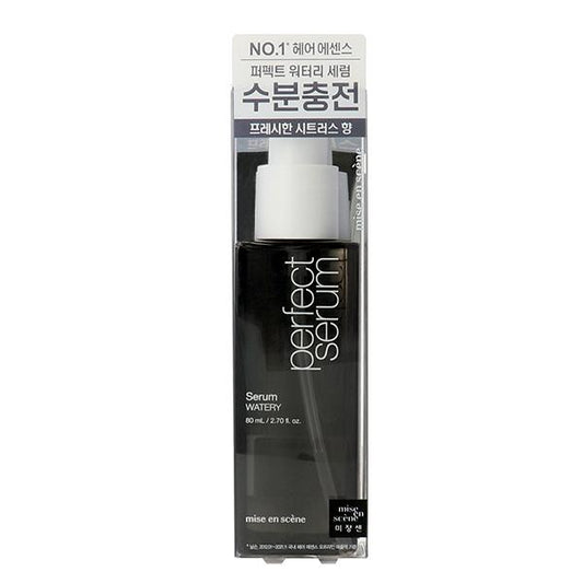 MISE EN SCENE PERFECT WATERY SERUM 80ML（爱茉莉护发精油 清爽款）