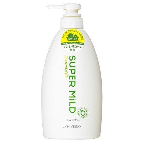 SHISEIDO SUPER MILD SHAMPOO 600ML（资生堂 惠润洗发水 绿野芳香）