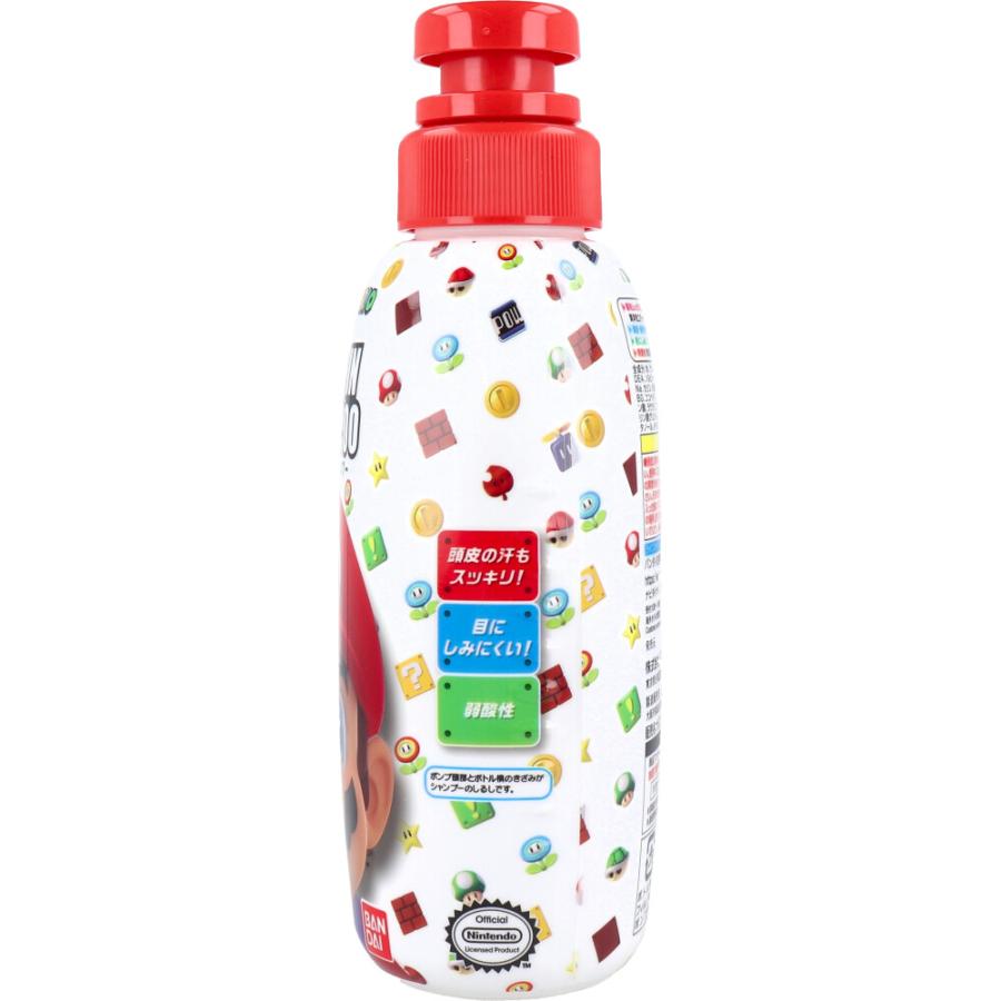 BANDAI Super Mario Kids 2-in-1 Shampoo & Conditioner Fresh Soap 300ml