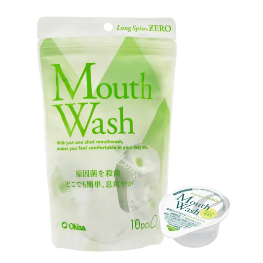 OKINA Japan Jelly-Type Portable Mouthwash (10-Pack)