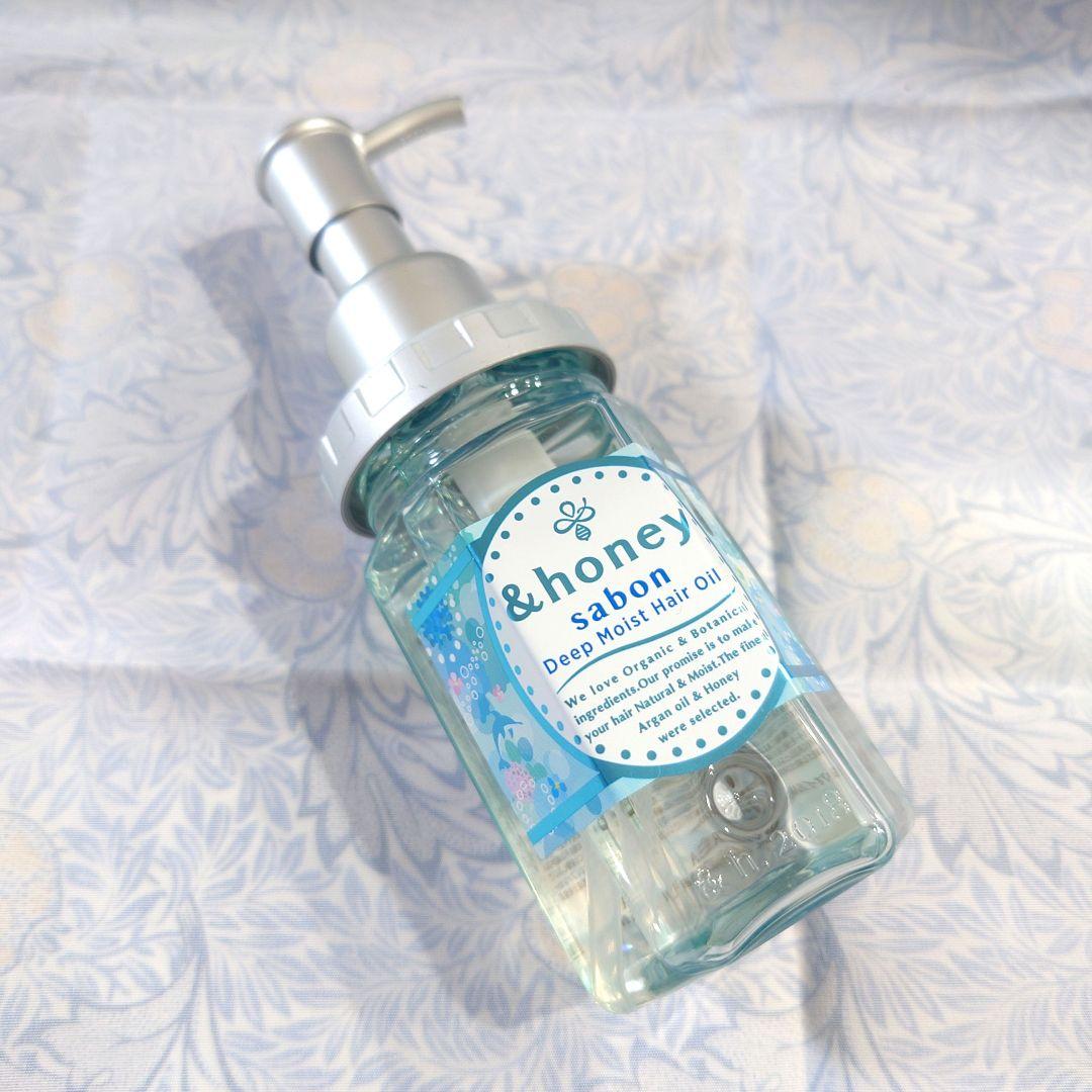 &honey Sabon Deep Moist Hair Oil Emerald Blue Honey 100ml