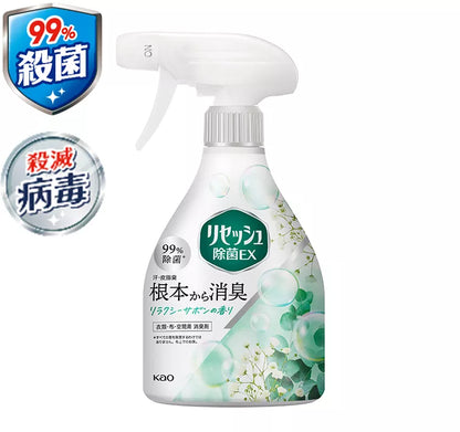 KAO Resesh Antibacterial Fabric & Room Spray Green Herb 370ml