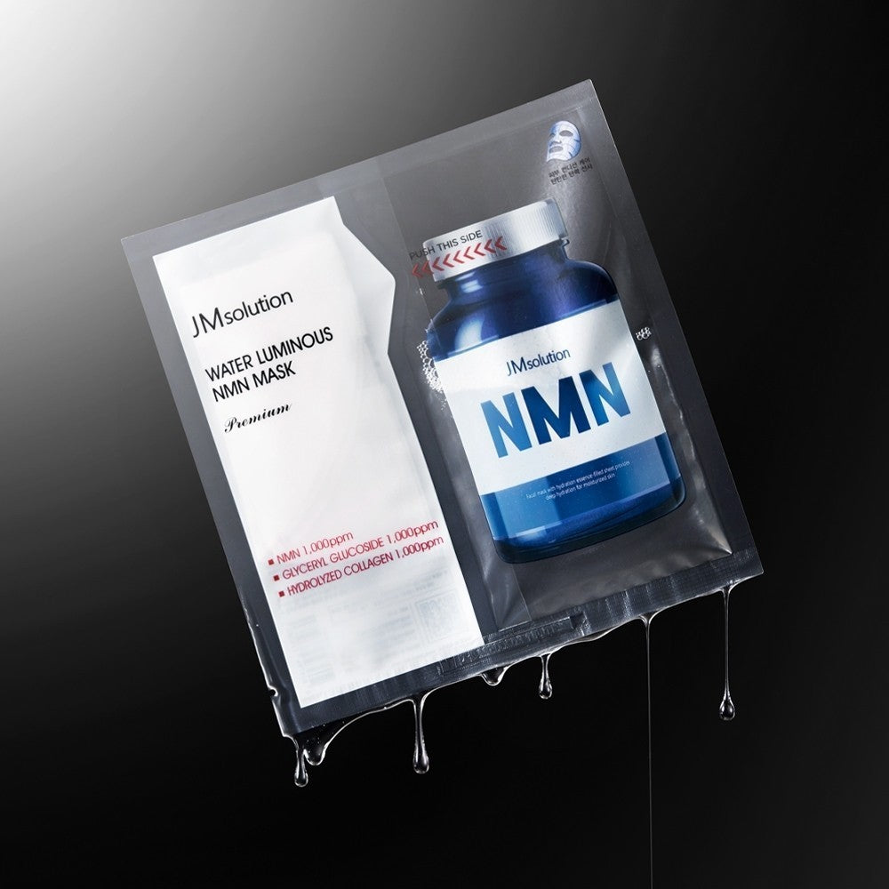 JMSOLUTION Water Luminous NMN Mask 33ml x 5pcs
