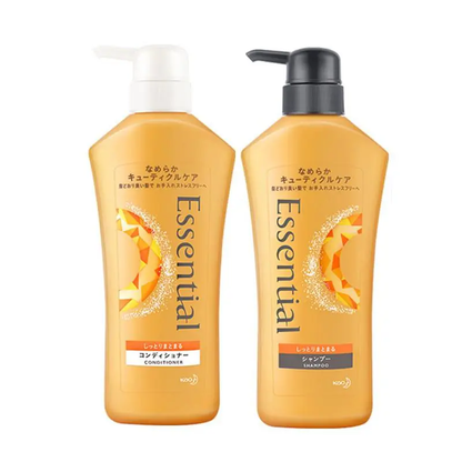 KAO Essential Moist Shampoo & Conditioner Set 480ml + 480ml