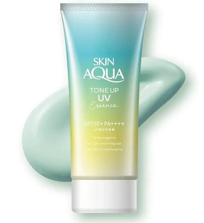 ROHTO Skin Aqua Tone Up UV Essence Mint Green 80g