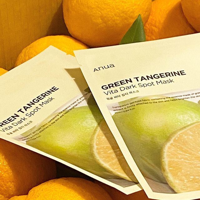 Anua - Green Tangerine Vita Dark Spot Mask