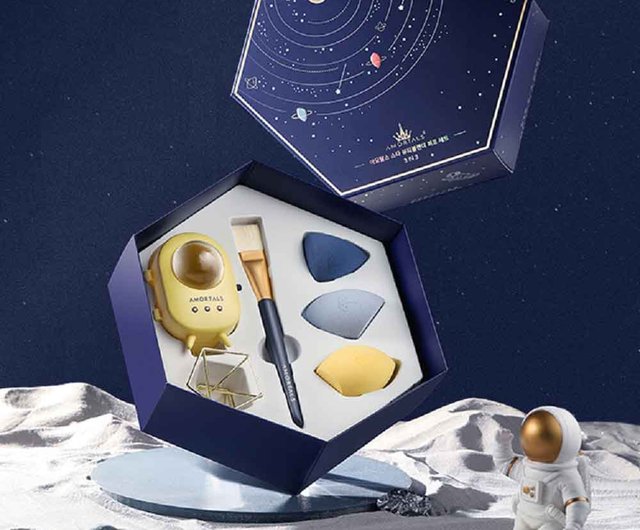 AMORTALS Minions Space Pod Beauty Sponge Set 3pcs
