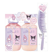 &Honey Sanrio Limited Hair Care Set – My Melody & Kuromi with Hair Brush