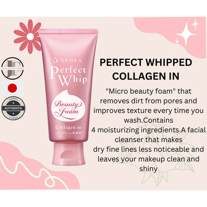 SENKA Perfect Whip Collagen In 120g