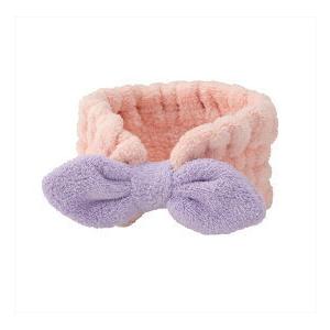 CARARI ZOOIE TOWEL CAP BAND PINK（Carari zooie蝴蝶结发带 粉色）