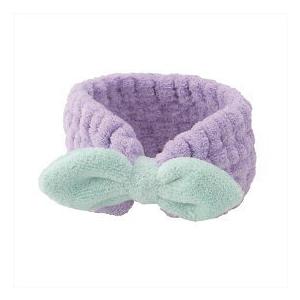 CARARI ZOOIE TOWEL CAP BAND PURPLE（Carari zooie蝴蝶结发带 紫色