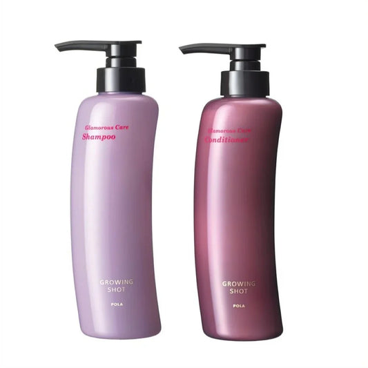 POLA Growing Shot Glamorous Care Conditioner&Shampoo 370ml