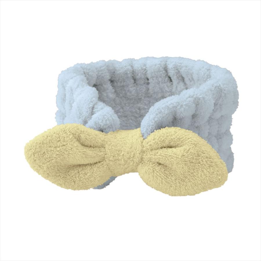 CARARI ZOOIE TOWEL CAP BAND BLUE（Carari zooie蝴蝶结发带 蓝色）