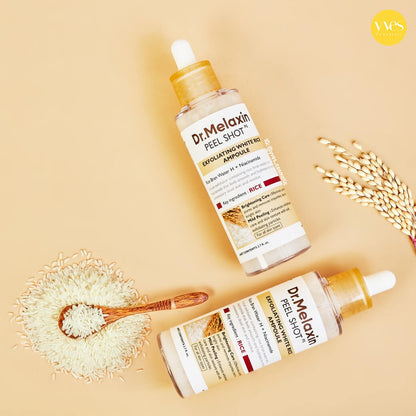 DR.MELAXIN Peel Shot Rice Ampoule 80ml