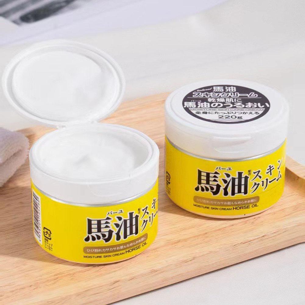 LOSHI Horse Oil Moist Skin Cream 220g