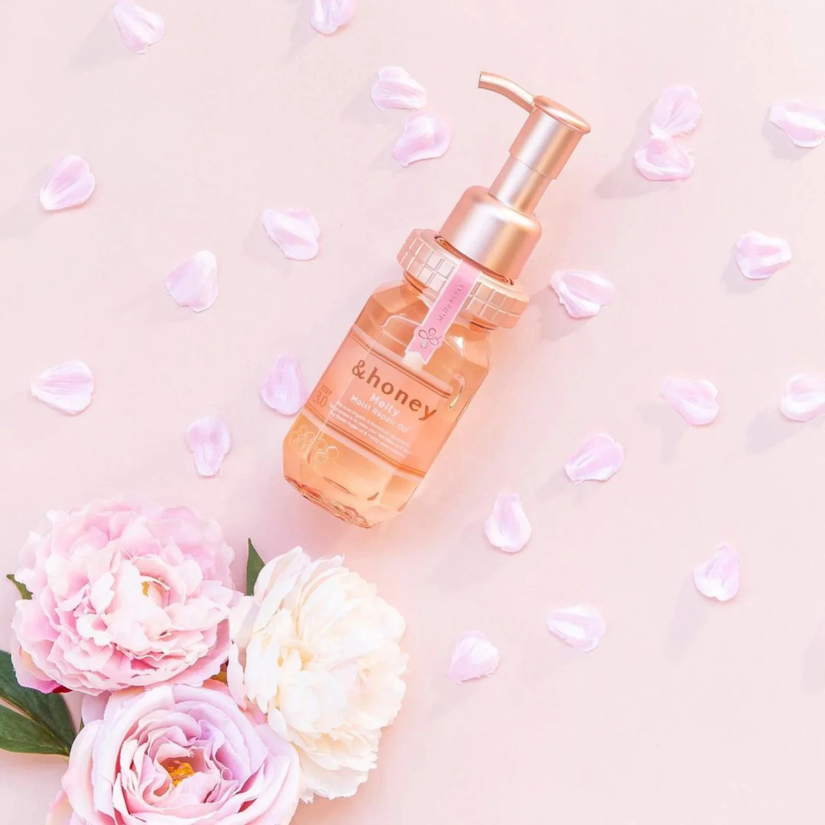 &honey Melty Moist Repair Hair Oil 3.0 Shower Rose Honey 100ml