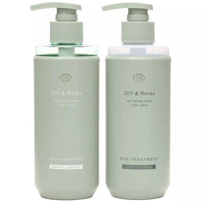 OFF & RELAX Cleansing Oil Control Shampoo & Conditioner 460ml