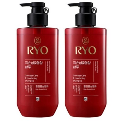 Ryo Damage Care & Nourishing Conditioner&Shampoo 480ml