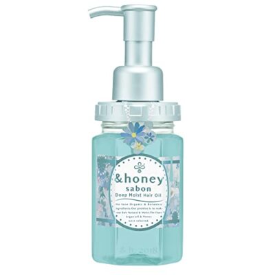 &honey Sabon Deep Moist Hair Oil Emerald Blue Honey 100ml