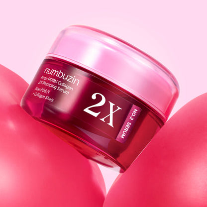 NUMBUZIN No.2 Rose PDRN Collagen 2X Plumping Serum 30ml