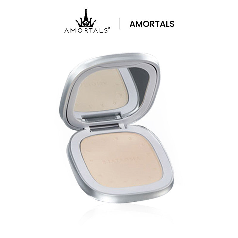 AMORTALS Stay Matte Poreless Compact Pressed Powder – 6g