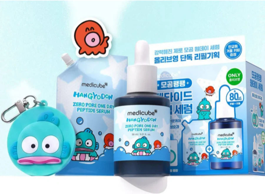 Medicube - Hangyodon Zero Pore One Day Peptide Serum Refill Set 80ml