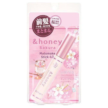 &Honey Sakura Matomake Stick 4.0 9G （Honey 4.0 修护护发棒 樱花味 9G）