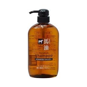 KUMANOYUSHI KUMANO OIL HORSE OIL SHAMPOO 600ML(熊野油脂 马油洗发水600ml