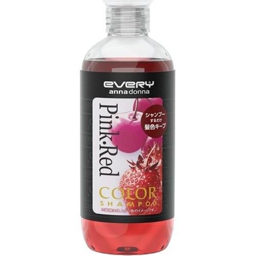 ANNA DONNA Every Hair Color Shampoo #Pink-Red  300ml