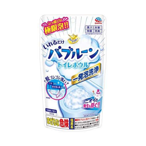 Earth Rakuhapi Drop-In Bubble Toilet Bowl Cleaner 160g
