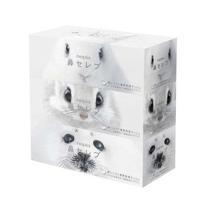 NEPIA Hana Celeb Moisturising Facial Tissue 3 Boxes