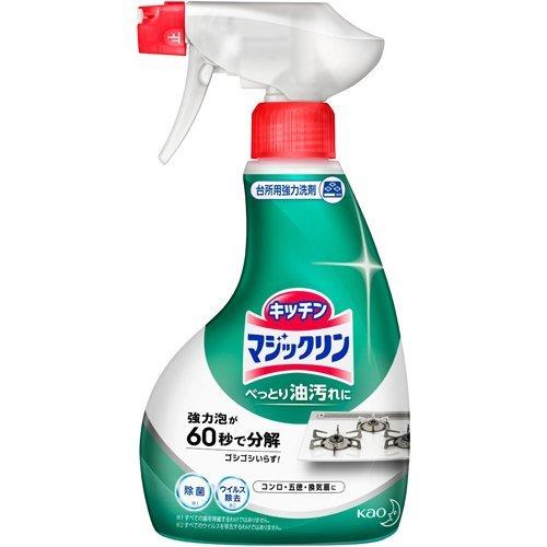 KAO MAGIC LIN KITCHEN DEGREASING SPRAY 400ML  (花王 厨房去油污喷雾)