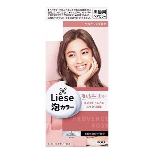 KAO LIESE BUBBLE HAIR COLOR PROVENCE ROSE LAW2 (花王泡沫染发剂 玫瑰色 LAW2)