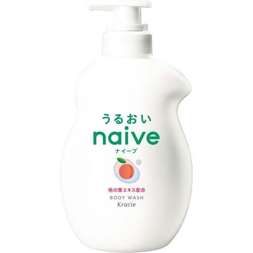 KRACIE NAIVE BODY WASH SOAP PEACH 530ML