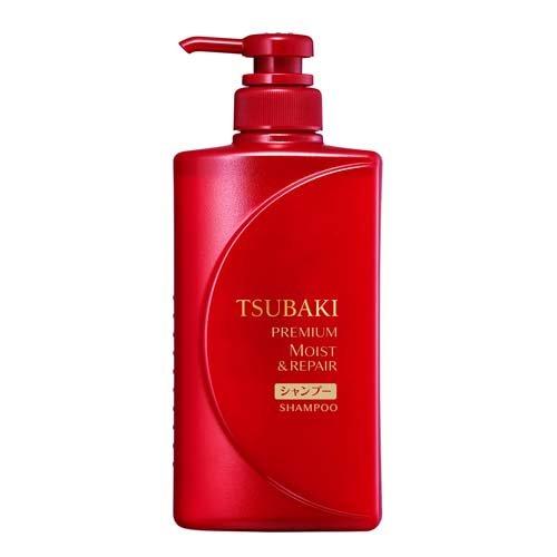 SHISEIDO Tsubaki Premium Moist Shampoo 490ml(资生堂 TSUBAKI丝蓓绮红椿洗发水)