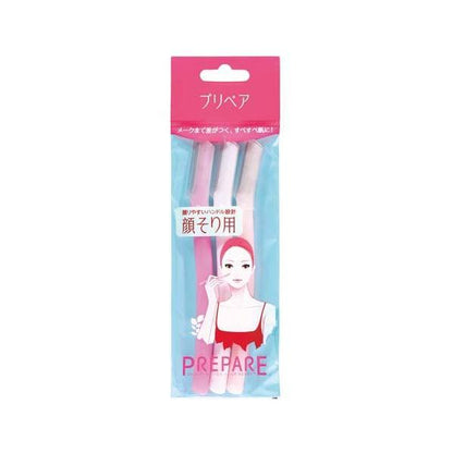 SHISEIDO Prepare Facial Razor L 3pcs
