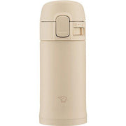 ZOJIRUSHI Stainless Steel Vacuum Mug 200ml Beige