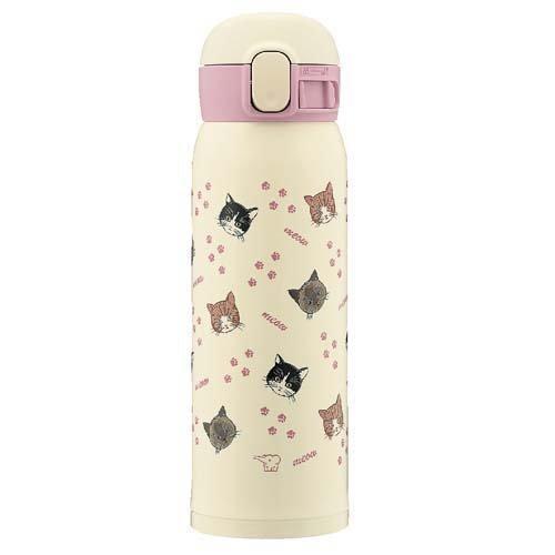 Zojirushi Thermos Cup Cat Beige 480ML