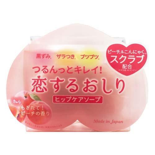 PELICAN SOAP HIP CARE PEACH SOAP BAR 80G（Pelican 蜜桃美臀PP皂 80g