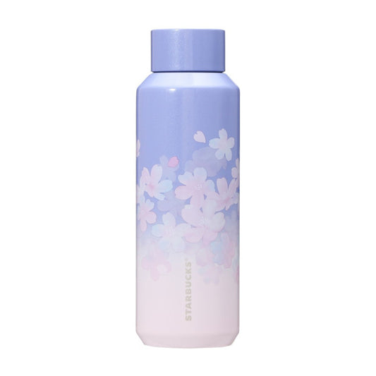 Starbucks 2023 Sakura Limited Edition First Edition Purple Gradient Sakura Thermos Cup 473ML