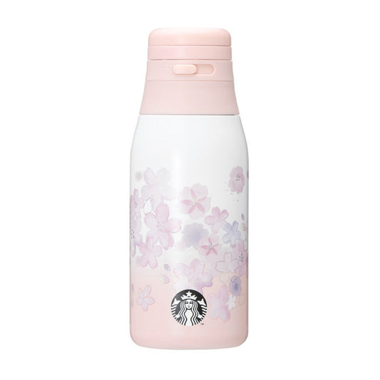 Starbucks SAKURA 2023 Stainless Steel Bottle with Handle Lid – 355 mL