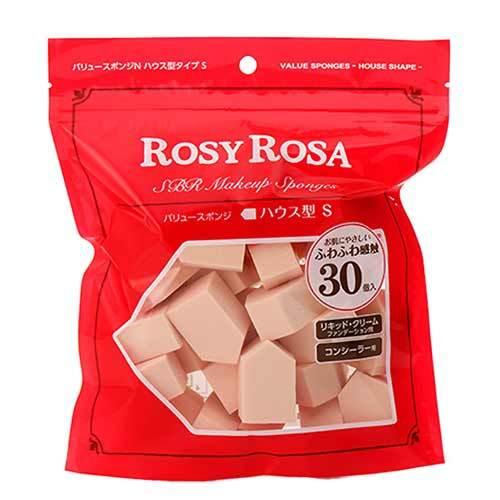 ROSY ROSA MAKEUP SPONGE N PUFF HOUSE SHAPE 30PCS