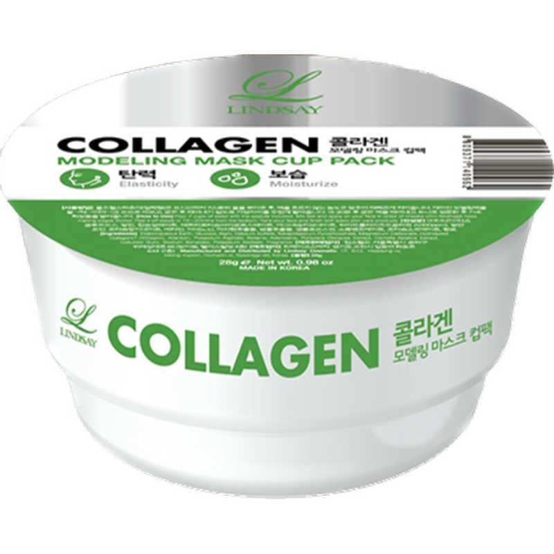 LINDSAY Modelling Mask Cup Pack Collagen 1pc