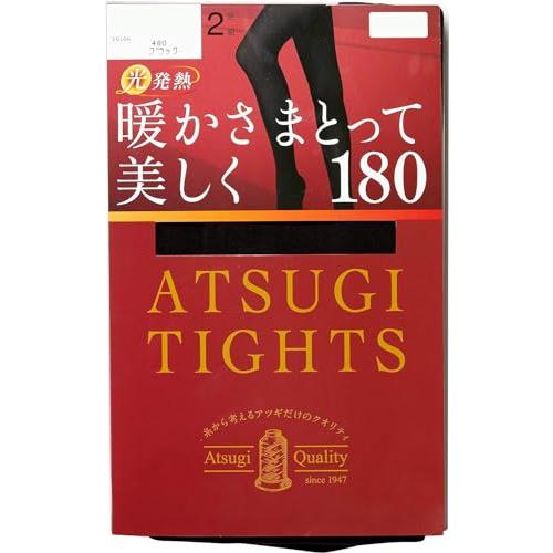 ATSUGI TIGHTS 180 DENIER BLACK L-LL