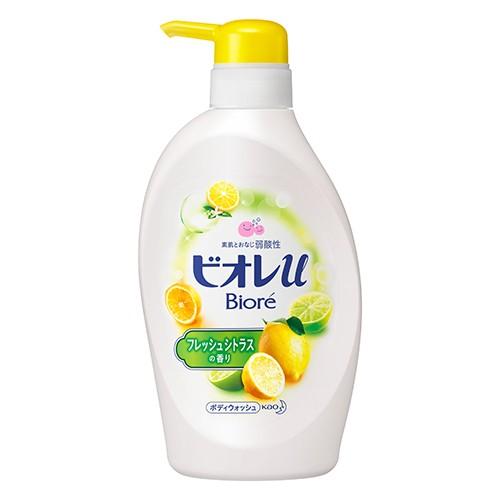 KAO BIORE BODY WASH LEMON SCENT 480ML（碧柔柑橘柠檬沐浴露480ml