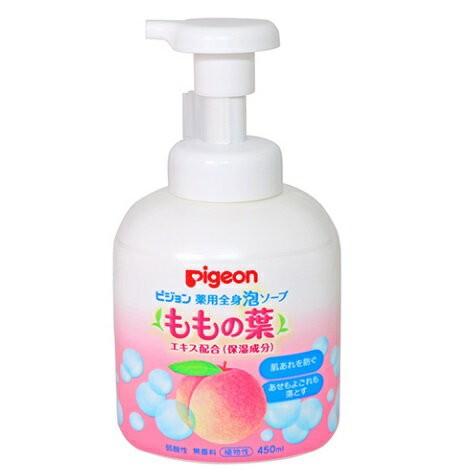 PIGEON 2-in-1 Peach Body Wash 450ML（PIGEON 贝亲宝宝二合一蜜桃全身洗护）