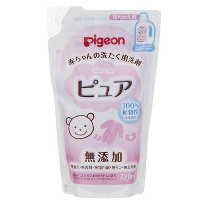 PIGEON Baby Laundry Detergent Refill Pink 720ml (PIGEON 贝亲婴儿洗衣液补充装 粉色)