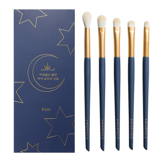 Amortals Eye Makeup Brush Set 5Pcs Eyeshadow Makeup Brushes Set